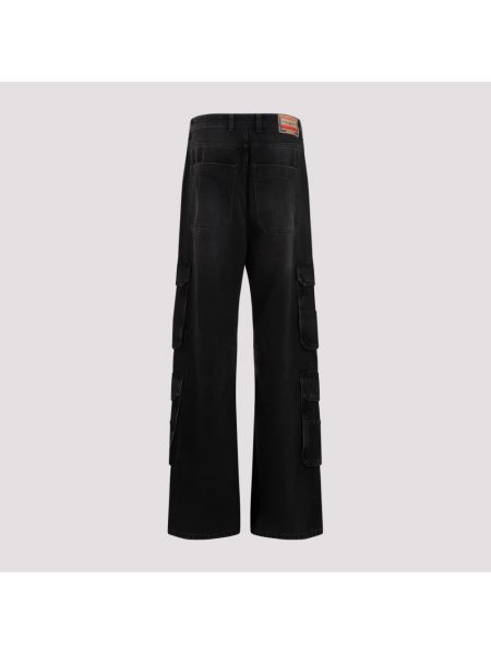Cargo-jeans Diesel schwarz