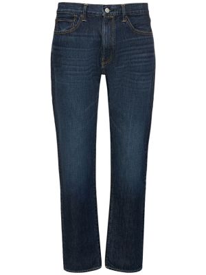 Jeans skinny slim en coton Re/done bleu