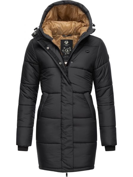 Zimski kaput Ragwear crna
