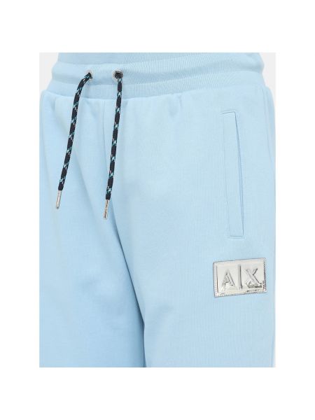 Спортивные брюки Armani Exchange, голубые