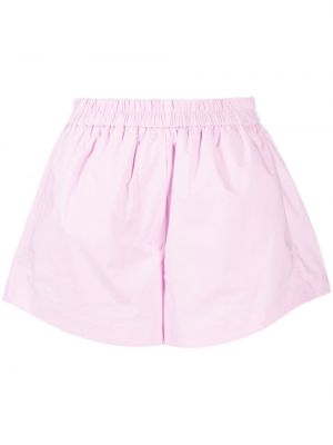 Shorts de sport en coton Tela rose
