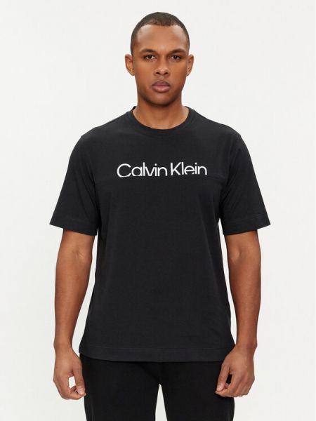 Marškinėliai Calvin Klein Performance juoda
