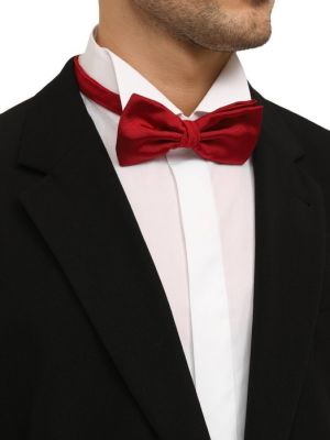 Хлопковый шелковый галстук Altea красный
