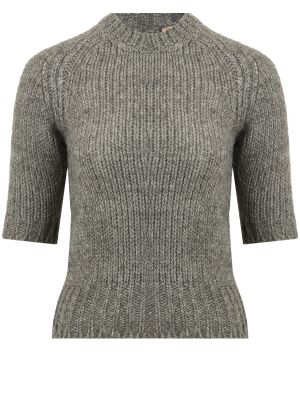 Пуловер No.21 серый