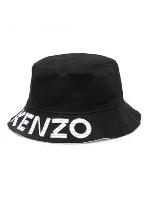 Памучна шапка с принт Kenzo