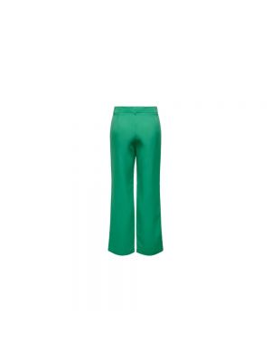 Pantalones rectos Only verde