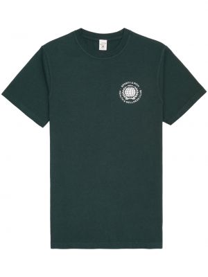 T-shirt Sporty & Rich verde