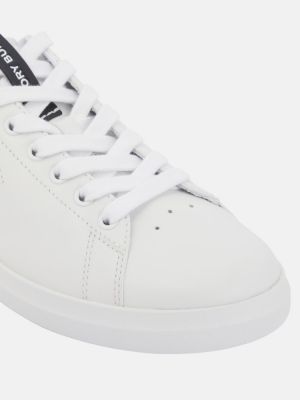 Sneakers di pelle Tory Burch bianco