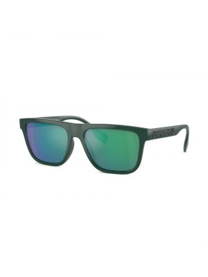 Raštuotos akiniai nuo saulės Burberry Eyewear žalia