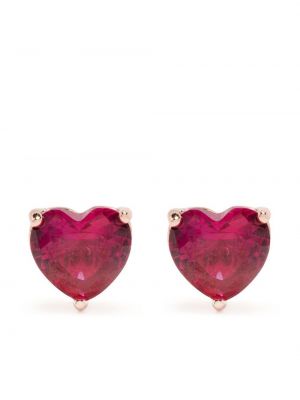 Σκουλαρίκια με πετραδάκια με μοτίβο καρδιά Kate Spade