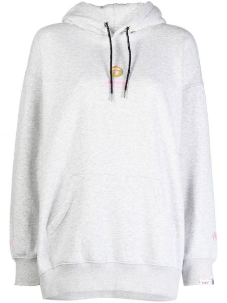 Hoodie con stampa Aape By *a Bathing Ape® grigio