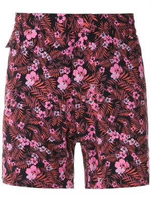 Kratke hlače s cvjetnim printom Amir Slama crna