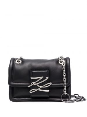 Leder schultertasche Karl Lagerfeld