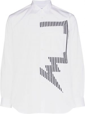 Trykt skjorte Comme Des Garcons Shirt hvit