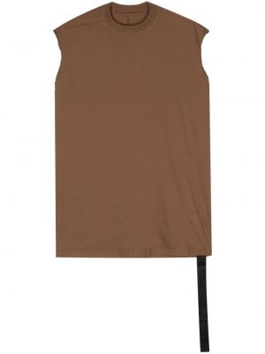 Bavlnená košeľa Rick Owens Drkshdw hnedá