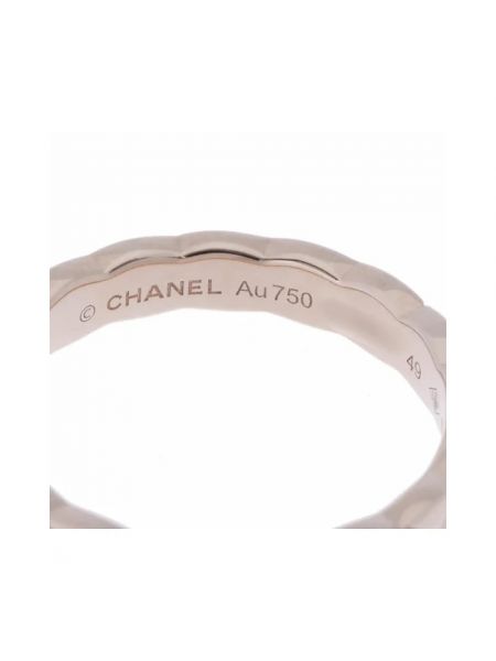 Anillo de oro rosa Chanel Vintage