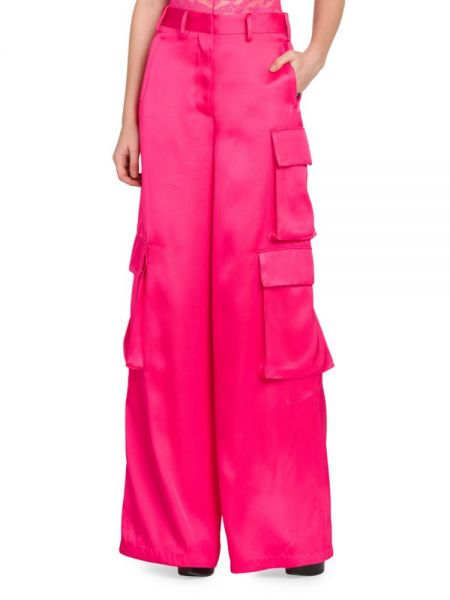 Широкие брюки карго Duchesse Versace, Tropical Pink