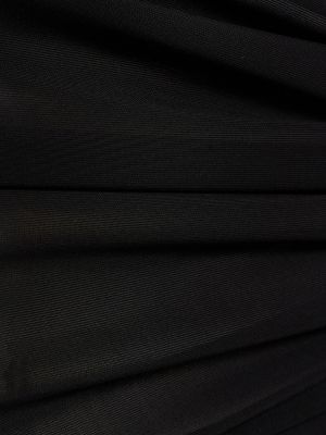 Jersey mini ruha Mugler fekete