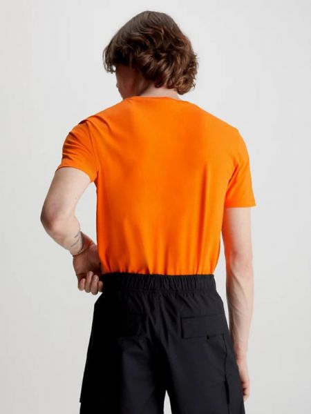 Koszulka Calvin Klein Jeans pomarańczowa
