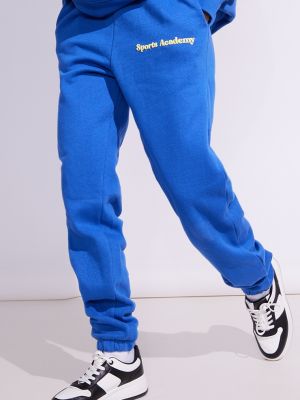 Спортивные штаны с принтом Prettylittlething синие