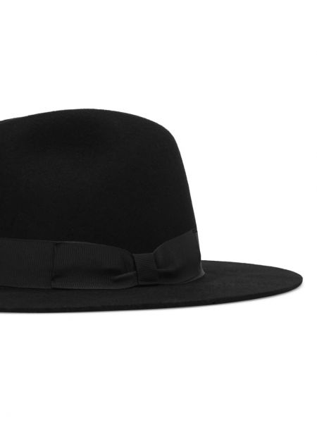 Vilnonis kepurė Dolce & Gabbana juoda