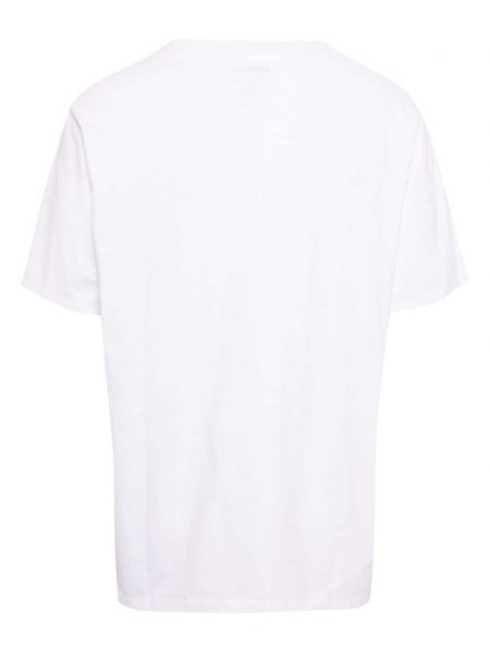 Tričko s potiskem jersey Ecoalf bílé