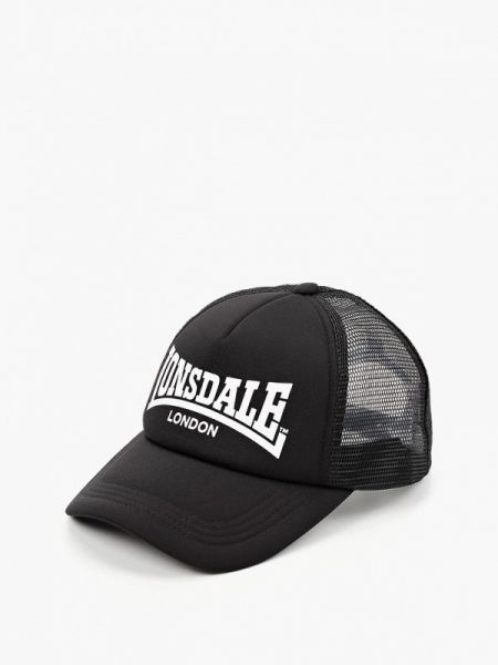Черная кепка Lonsdale