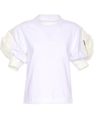 T-shirt Sacai, biały