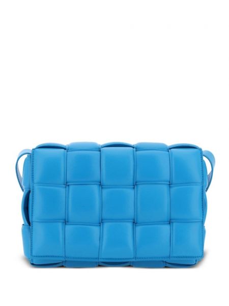 Crossbody táska Bottega Veneta kék