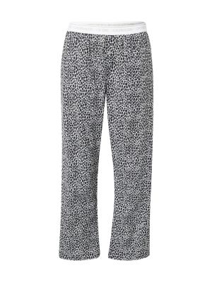 Calvin Klein Underwear Pantaloni de pijama  gri deschis / alb / negru