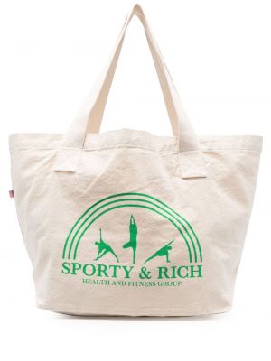 Trykt shoppingbag Sporty & Rich