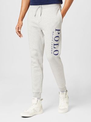 Меланжирани спортни панталони Polo Ralph Lauren сиво