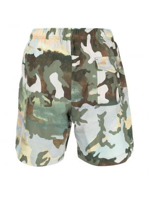 Shorts mit print mit camouflage-print Purple Brand