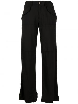 Pantalon cargo en laine avec poches Etro noir