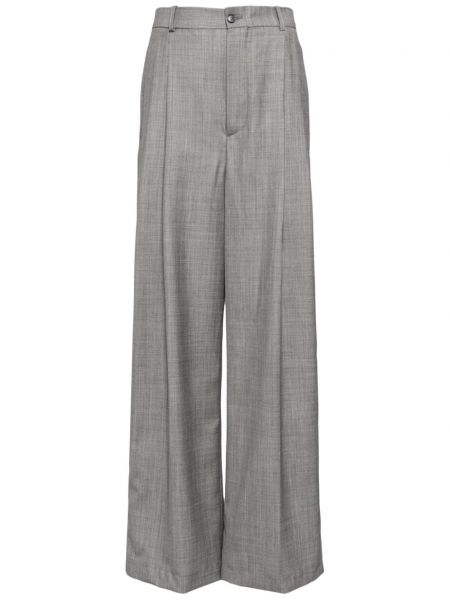 Pantalon plissé Hed Mayner gris