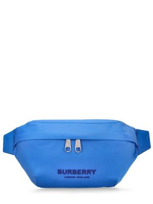 Marsupio di nylon Burberry blu