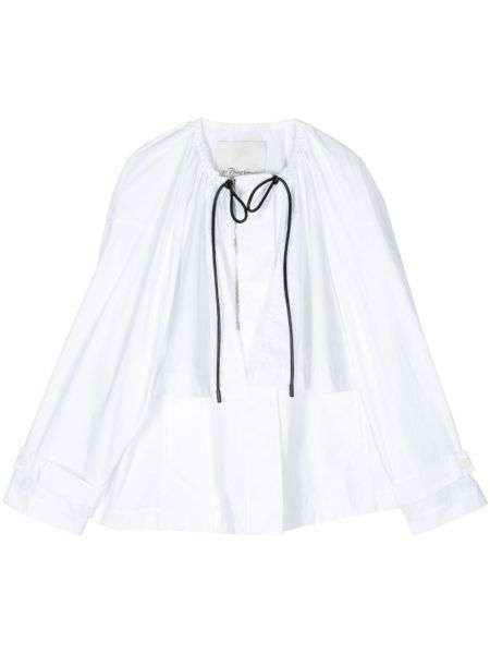 Μακρυμάνικη μπλούζα 3.1 Phillip Lim λευκό