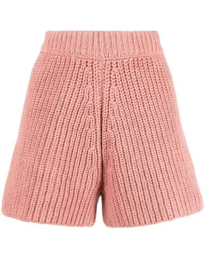 Pantalones cortos de punto Alanui rosa