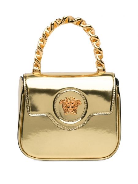 Τσάντα Versace Pre-owned χρυσό