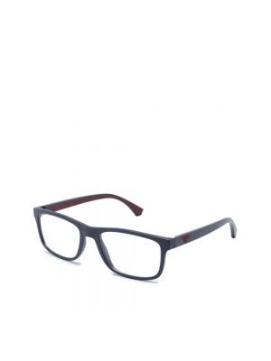 Okulary korekcyjne Emporio Armani niebieskie