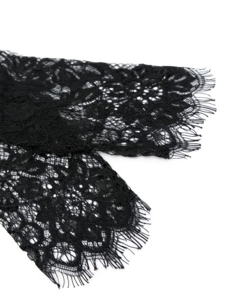 Krajkové rukavice Atu Body Couture černé