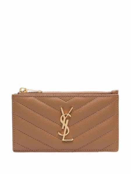 Cartera con cremallera Saint Laurent