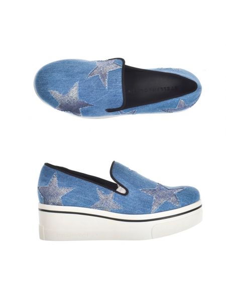 Loafers Stella Mccartney niebieskie