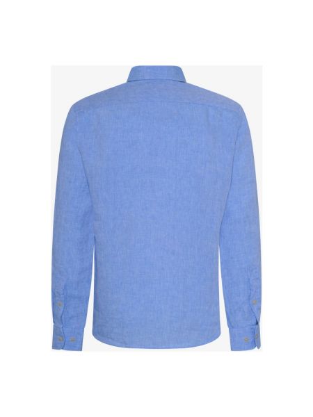 Camisa de lino Brax azul