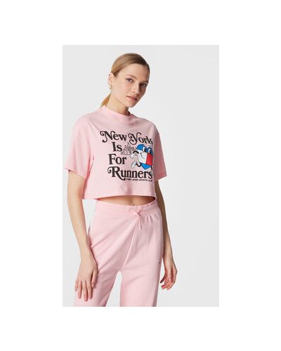 Koszulka Tommy Jeans różowa