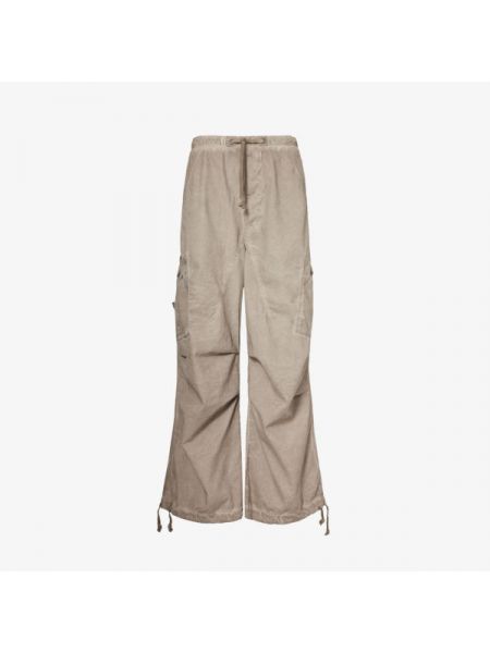Хлопковые брюки с высокой талией Jaded London бежевые