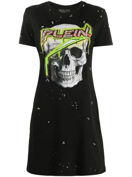 Сукня -футболка Philipp Plein, чорне