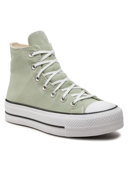 Sneakers με μοτίβο αστέρια Converse Chuck Taylor All Star πράσινο