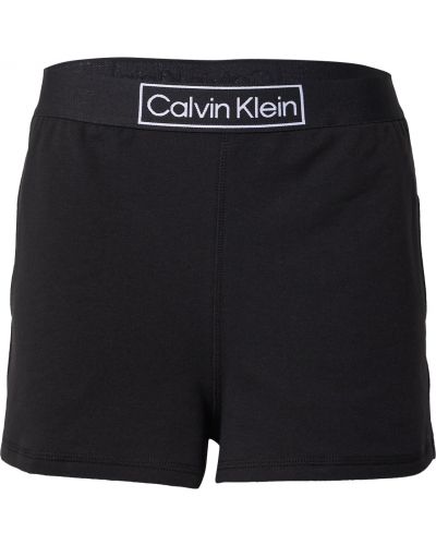 Calvin Klein Underwear Pantaloni de pijama  negru / alb