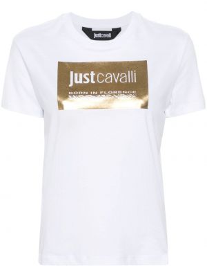 Koszulka bawełniana Just Cavalli